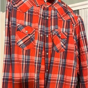 Aéropostale long sleeve plaid shirt